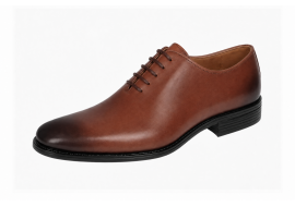 Pantofi barbati eleganți maro cognac din piele naturală cu șiret și talpă Donatto – GKR200MX